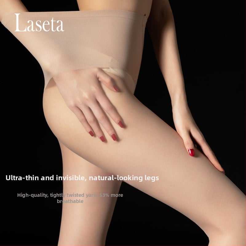 Női harisnya ultranedv, láthatatlan, core-spun szálból, nylon 5D, fenékemelés