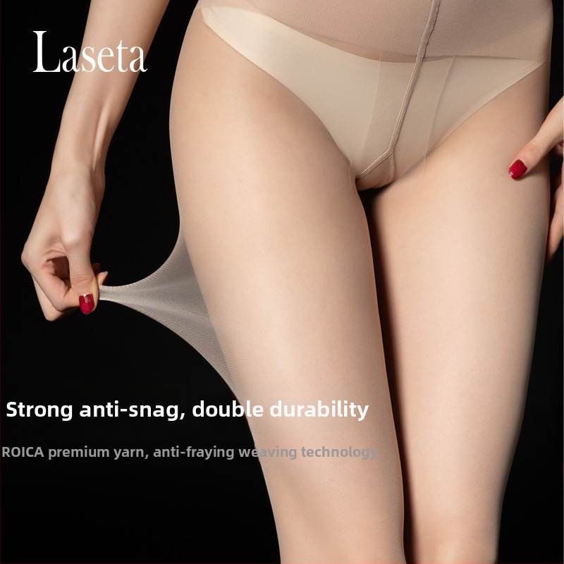 Női harisnya ultranedv, láthatatlan, core-spun szálból, nylon 5D, fenékemelés