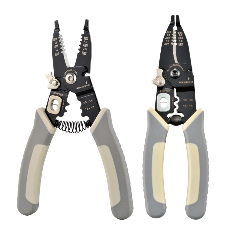 Huafeng YF084 Daugiafunkcinės laidų odėgimo replės, plokštės tipo aukšto anglies plienas, 205 g