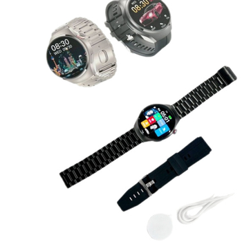 G7MAX smartwatch με NFC για πληρωμές offline, μουσική, παρακολούθηση καρδιακού ρυθμού, κλήσεις Bluetooth και ασύρματο φόρτισμα – GT4PRO