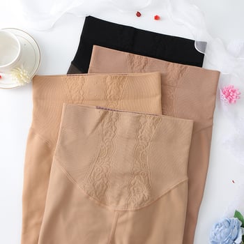 Nailona biezas siltas zeķbikses, vienkrāsains raksts, All-in-One stils