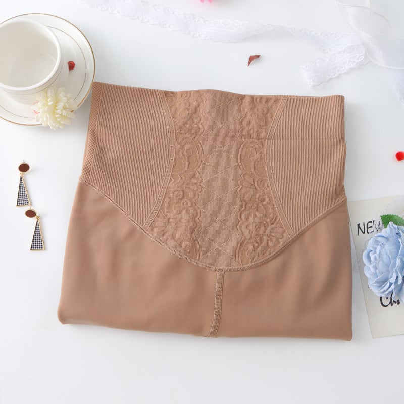 Nailona biezas siltas zeķbikses, vienkrāsains raksts, All-in-One stils