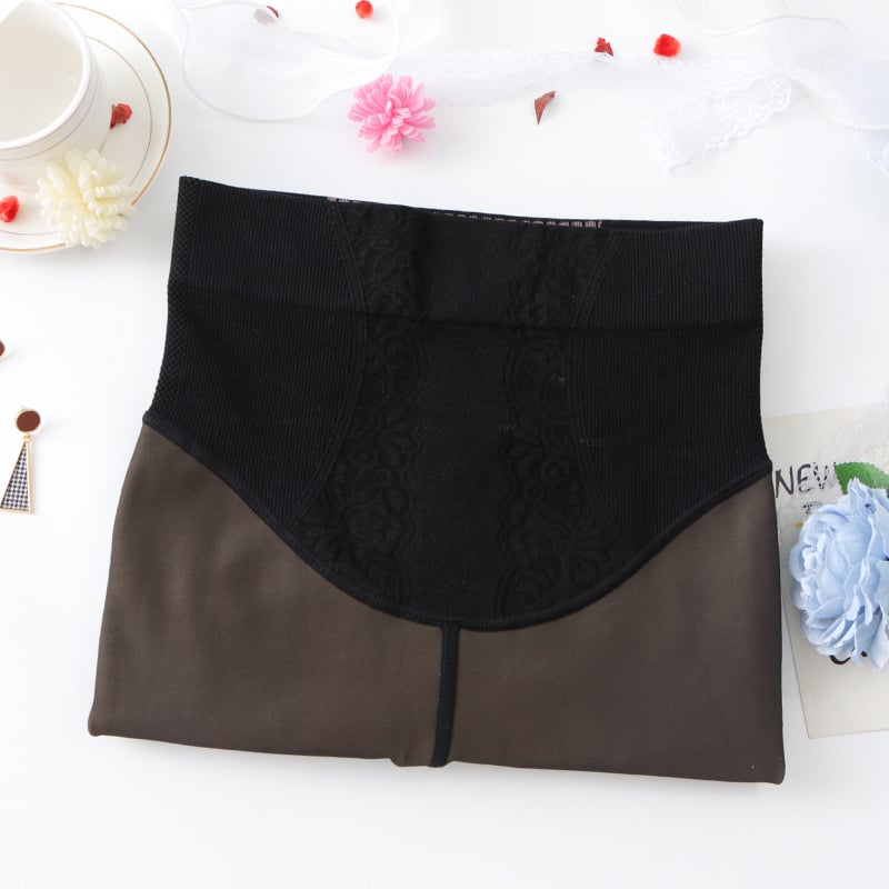 Nailona biezas siltas zeķbikses, vienkrāsains raksts, All-in-One stils