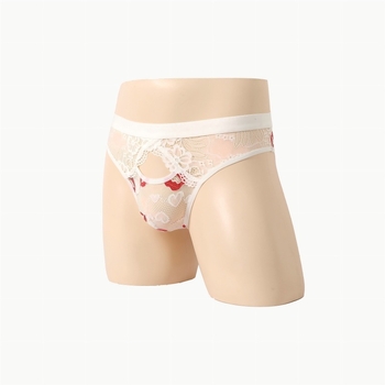 Αντρικά δαντελωτά εσώρουχα με ελαστικά ιμάνια, νάιλον 95–100%