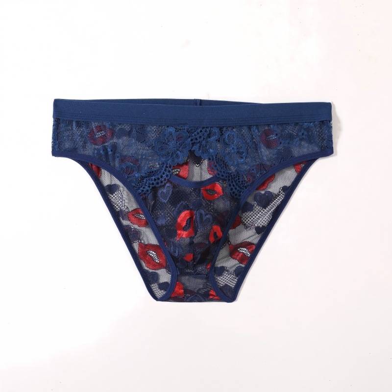 Αντρικά δαντελωτά εσώρουχα με ελαστικά ιμάνια, νάιλον 95–100%