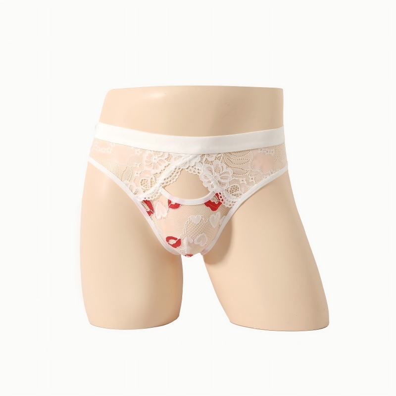 Αντρικά δαντελωτά εσώρουχα με ελαστικά ιμάνια, νάιλον 95–100%