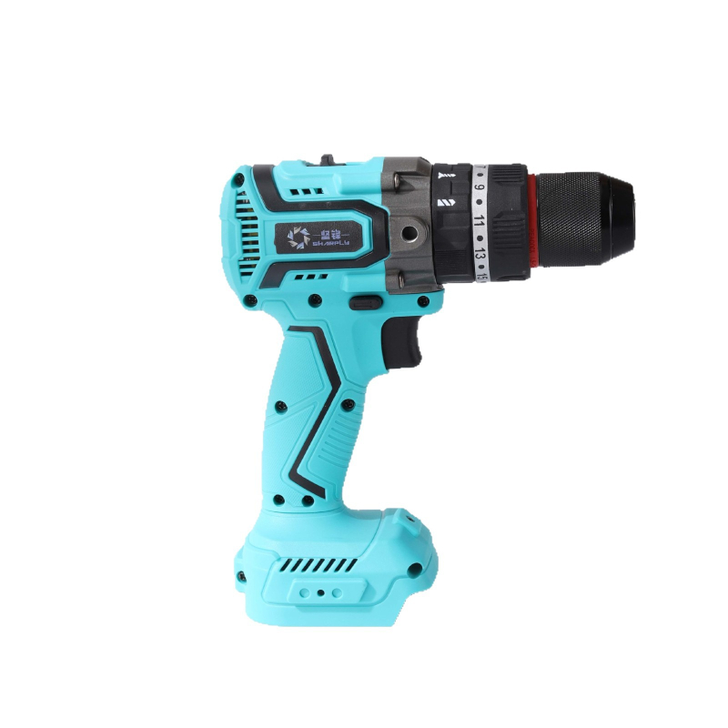 21V Akkumulátoros fúró brushless motorral, több sebesség, pisztolymarkolatú, univerzális tokmány