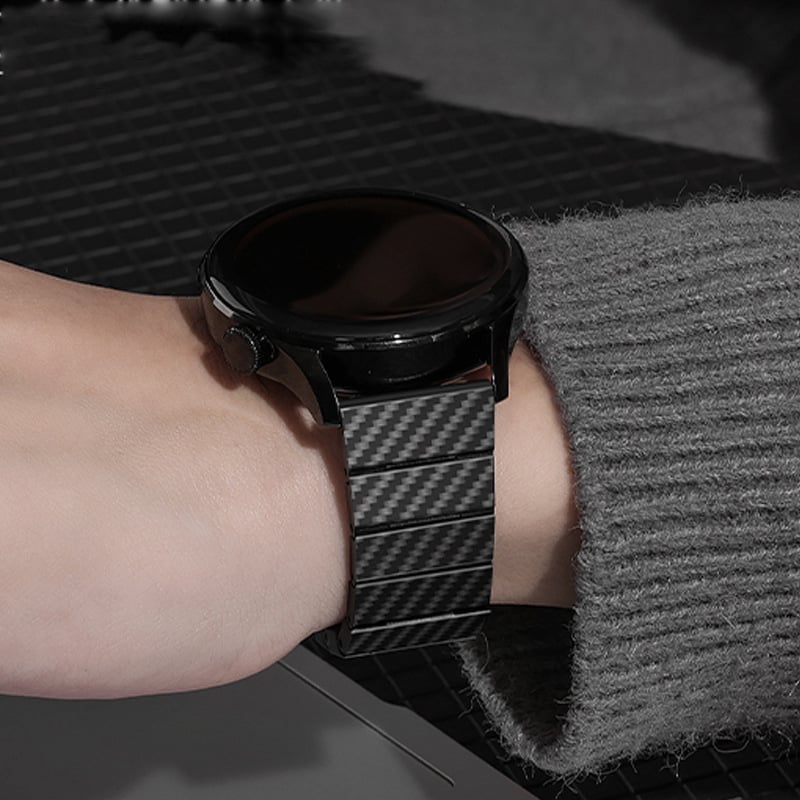 Ζώνη ρολογιού από ανθρακονήματα, καθολική συμβατότητα, 20 g, με κούμπωμα, μάρκα Boat