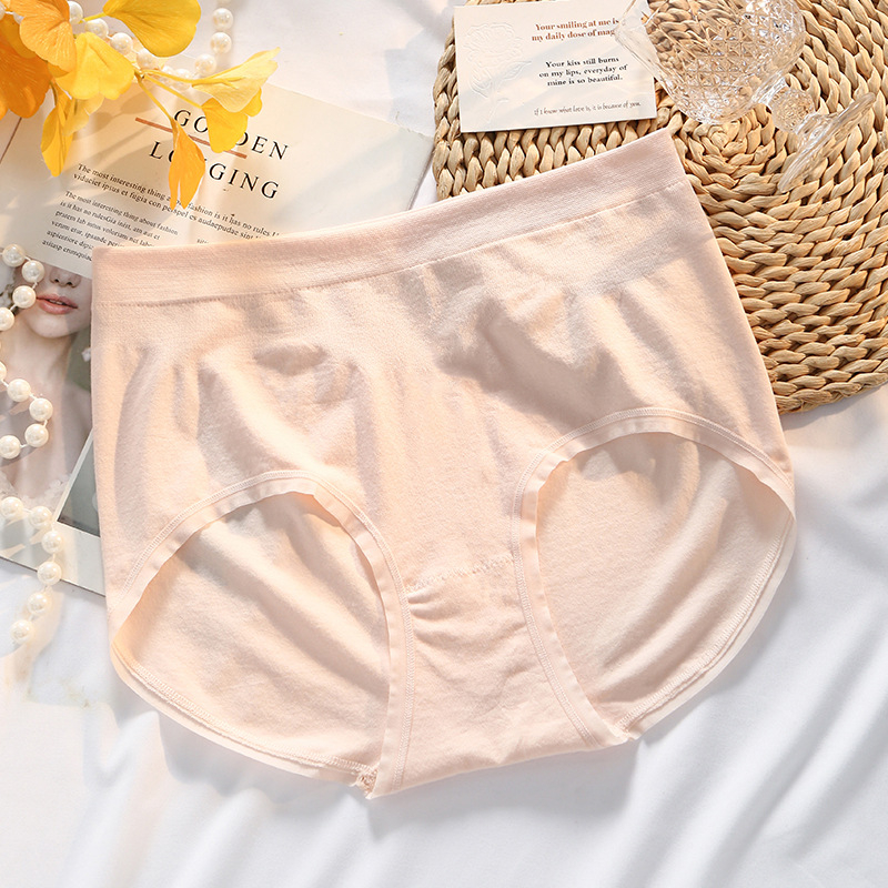 Ženske gaćice plus size s visokim strukom, bezšivne, antibakterijski međunožje, prozračna viskozna smjesa s pamukom u podstavku