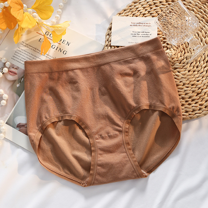 Ženske gaćice plus size s visokim strukom, bezšivne, antibakterijski međunožje, prozračna viskozna smjesa s pamukom u podstavku