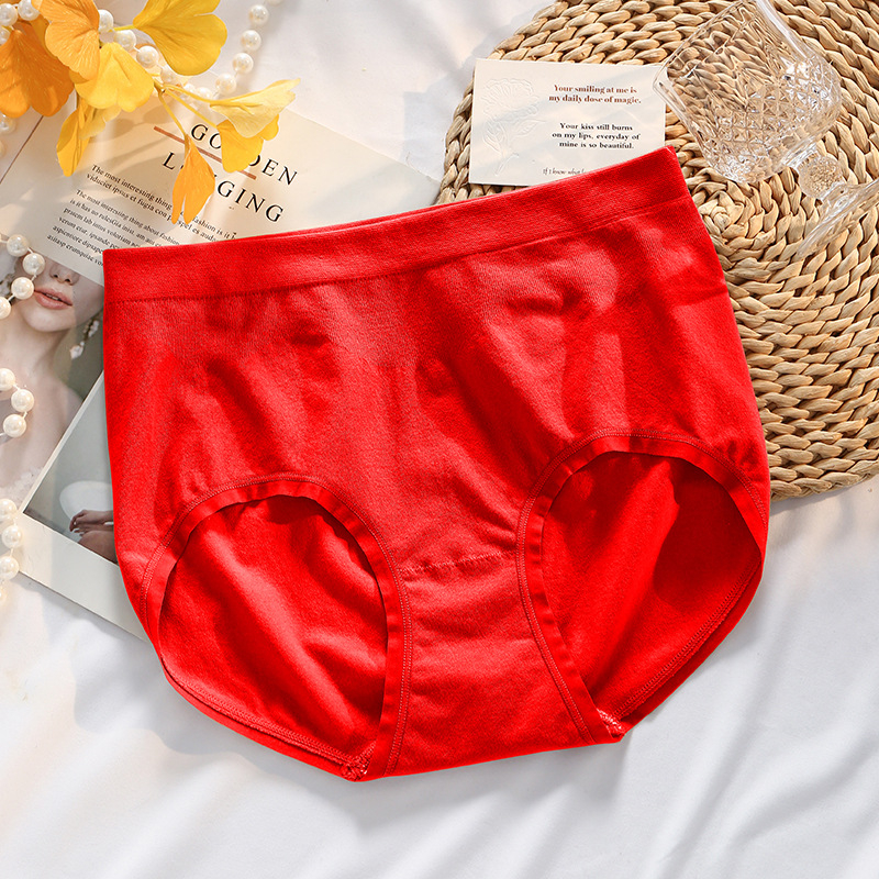Ženske gaćice plus size s visokim strukom, bezšivne, antibakterijski međunožje, prozračna viskozna smjesa s pamukom u podstavku