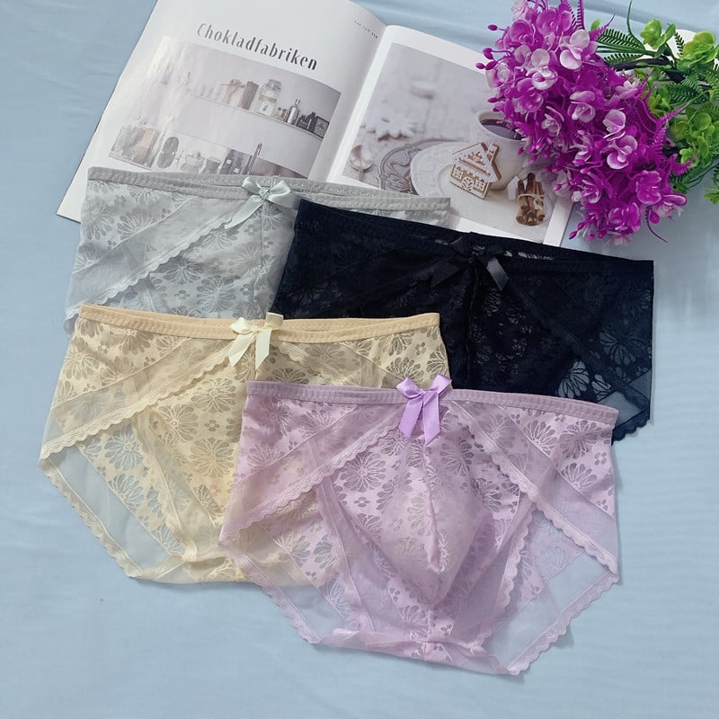 Slipuri bărbați din nailon - în formă U, talie joasă, Material principal: nailon, Căptușeală din nailon