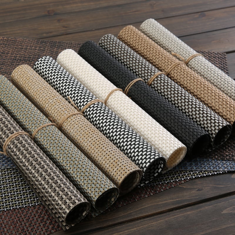 Tessario PVC isolatsiooniga lauaalused, mitte libisevad, kootud, ruudukujulised