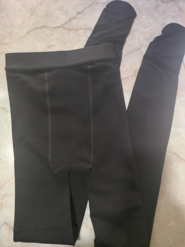 Najlon tajice s flis unutarnjom, podizanje stražnjice, debeli, za sve sezone