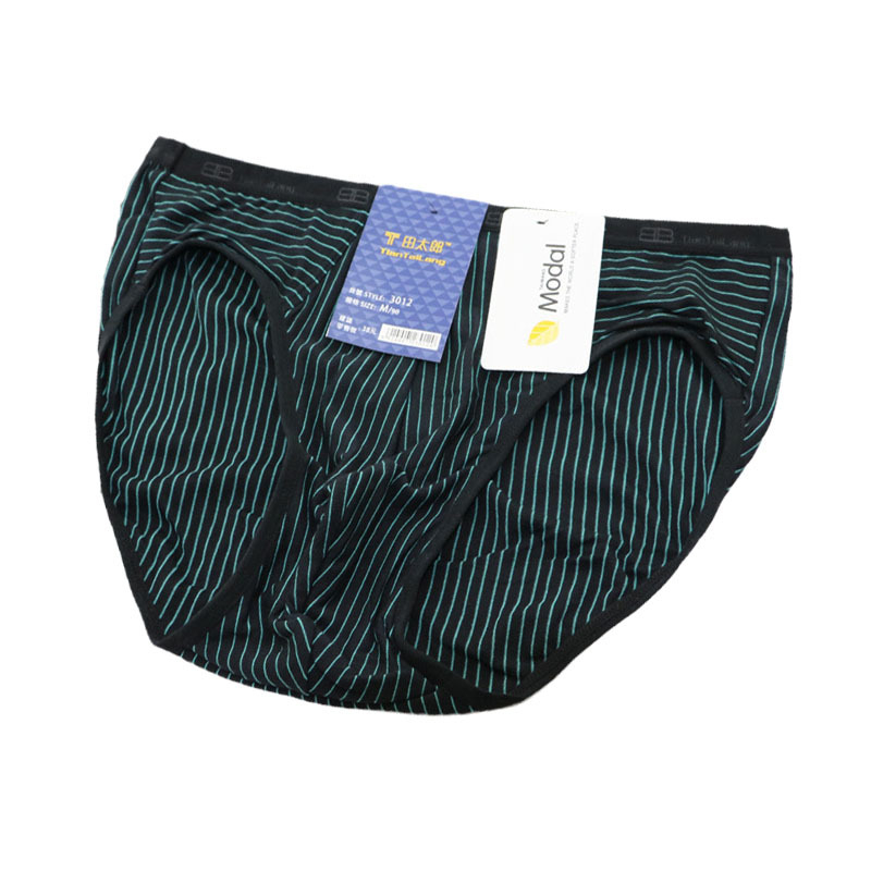 Мъжки брифове, Modal–Вискоза плат, Каре шарка, Средна талия