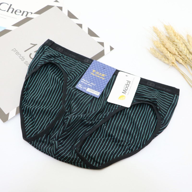 Мъжки брифове, Modal–Вискоза плат, Каре шарка, Средна талия