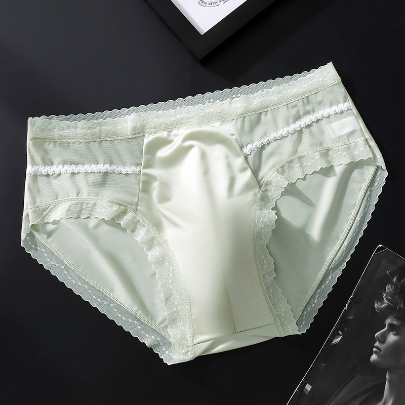 Muške bezšivne gaćice od Ice Silk, prozračan 3D kontur, srednji pojas