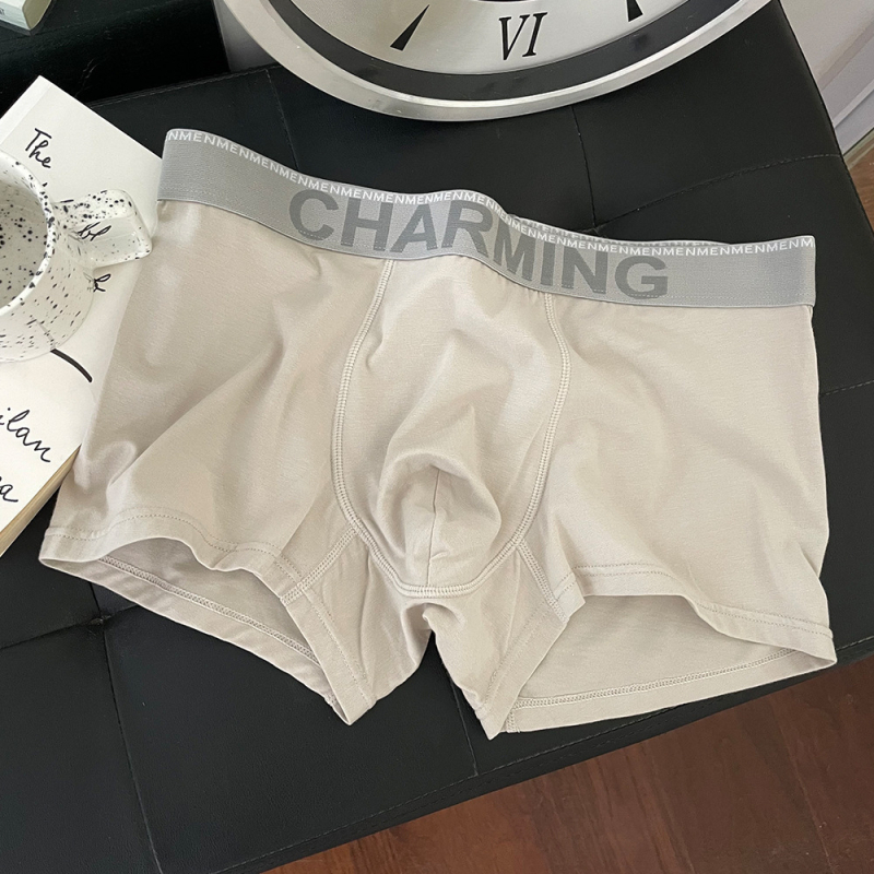 Muške modalne gaćice s U-oblikom džepa, prozračne, srednji pojas, podstava 50–70% viskoz