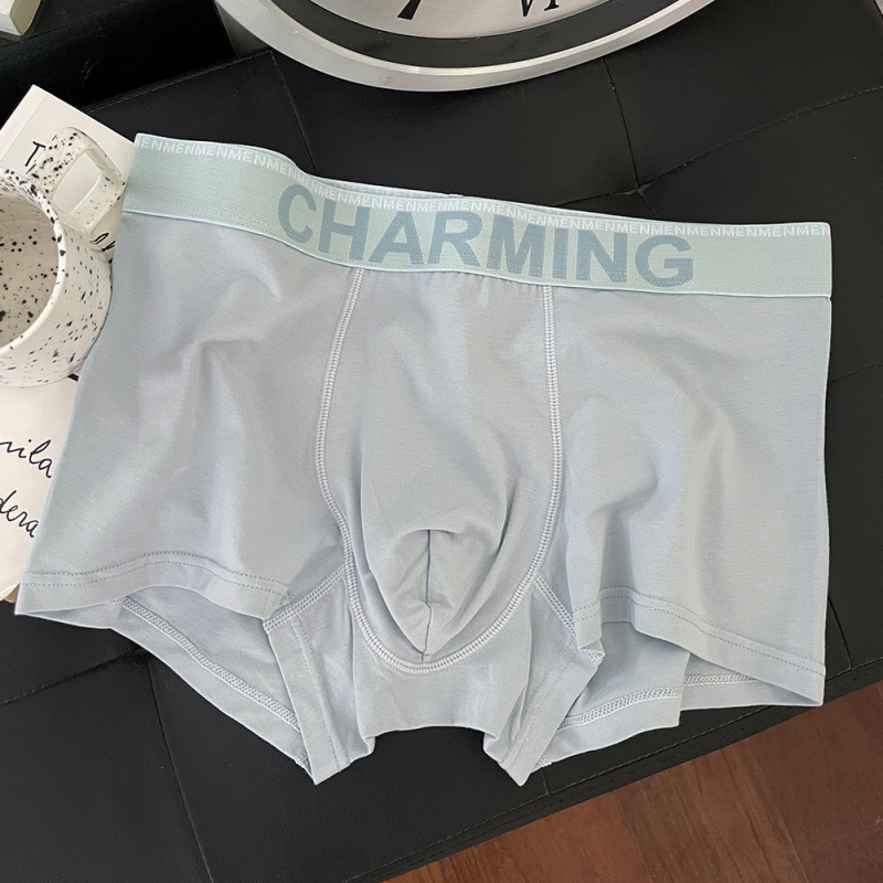 Muške modalne gaćice s U-oblikom džepa, prozračne, srednji pojas, podstava 50–70% viskoz