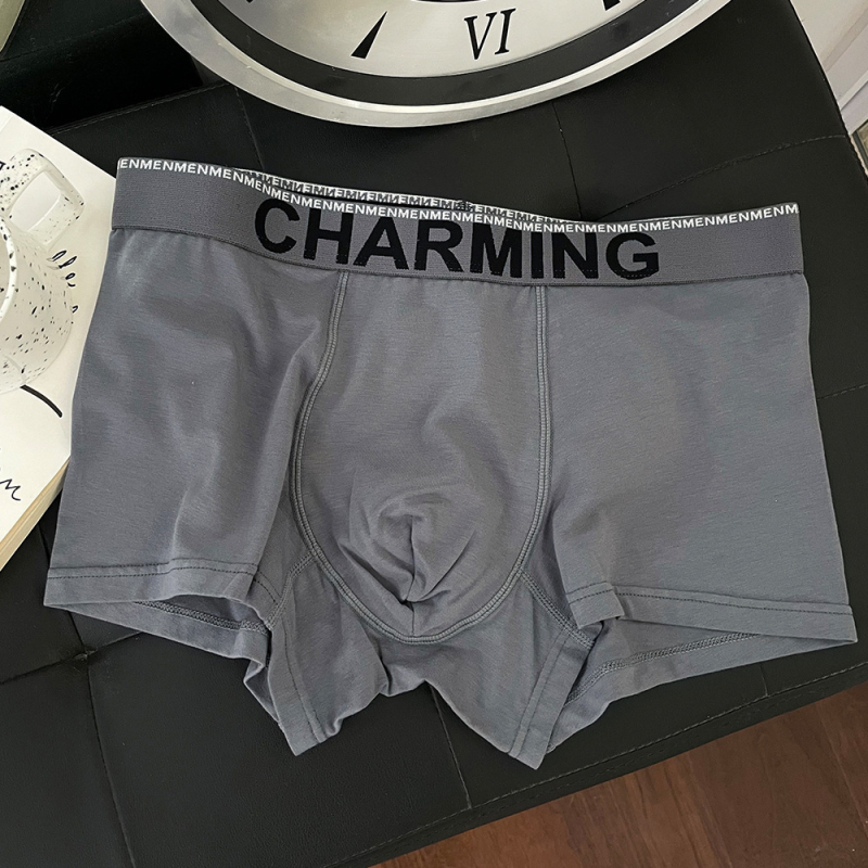 Muške modalne gaćice s U-oblikom džepa, prozračne, srednji pojas, podstava 50–70% viskoz