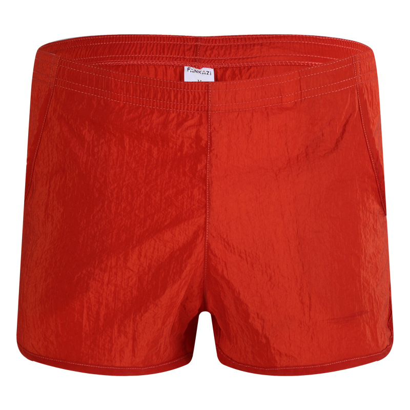 Muške hlače od tkanog materijala s džepovima, prozračne, opuštenog ravnog kroja, niski struk