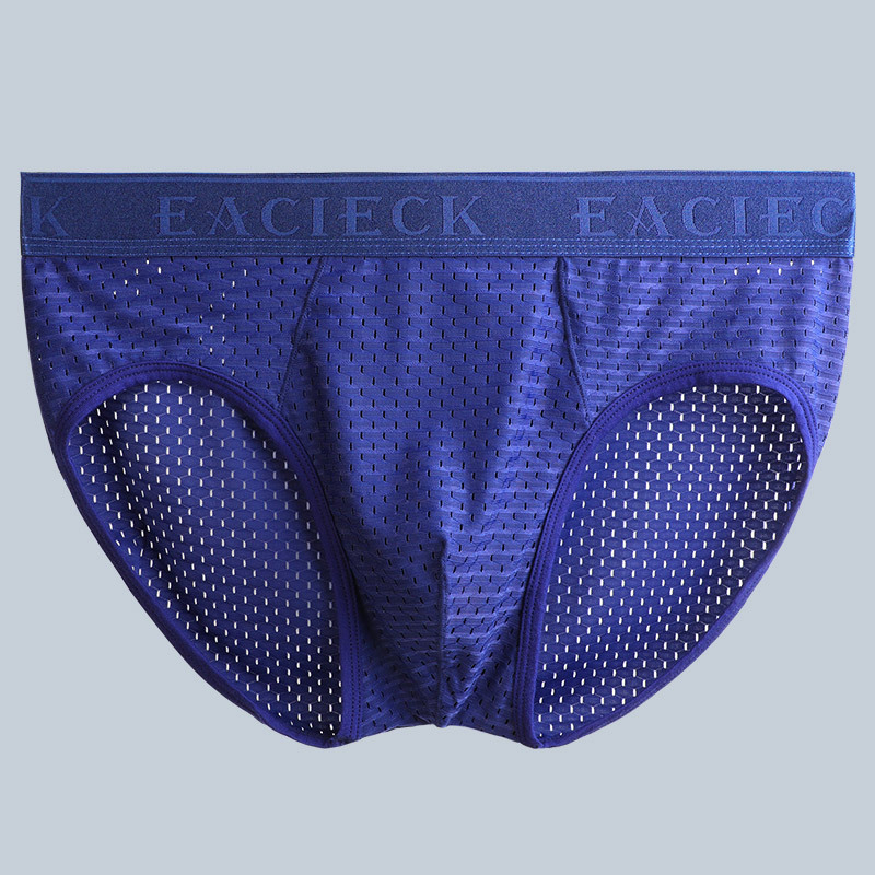 Muške gaćice velikog broja, tanke modal Ice Silk, prozračan mrežasti panel za ljeto