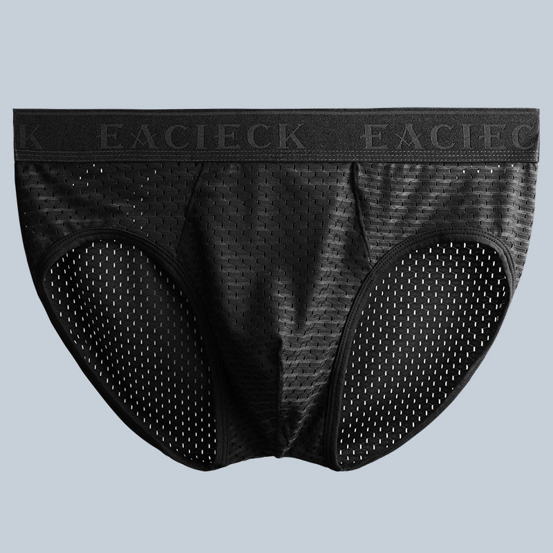 Muške gaćice velikog broja, tanke modal Ice Silk, prozračan mrežasti panel za ljeto