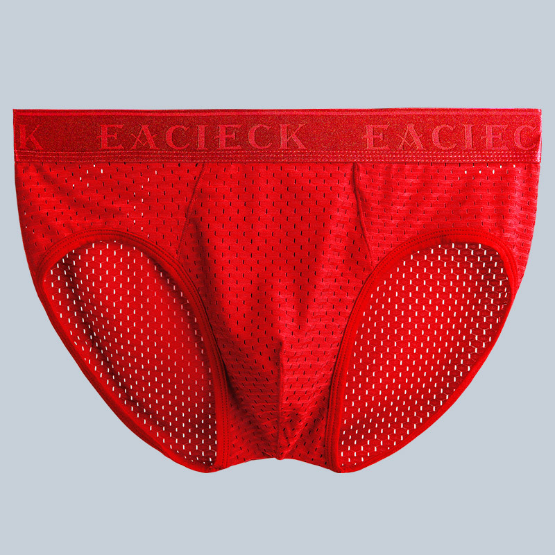 Muške gaćice velikog broja, tanke modal Ice Silk, prozračan mrežasti panel za ljeto