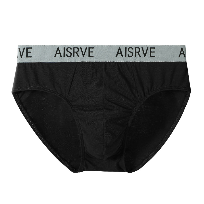 Muške gaćice od pamuka, srednji pojas, prozračne, sportske, jednobojne