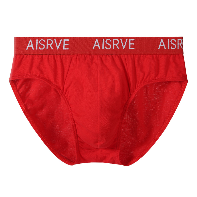 Muške gaćice od pamuka, srednji pojas, prozračne, sportske, jednobojne