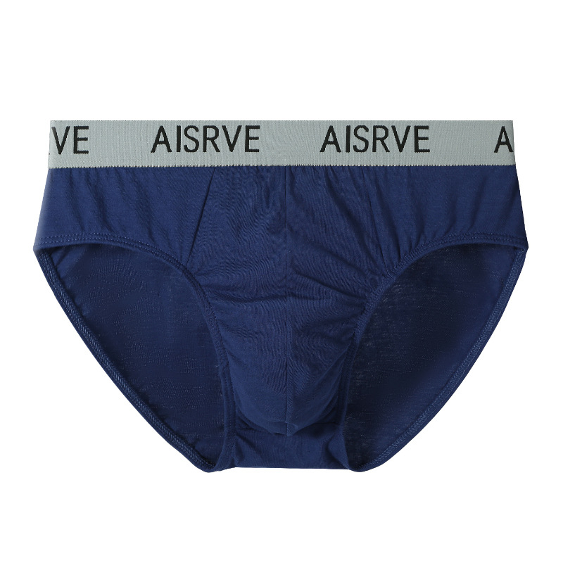 Muške gaćice od pamuka, srednji pojas, prozračne, sportske, jednobojne