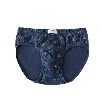 Muške gaćice od pamuka, prozračne, srednje talije, floralni uzorak