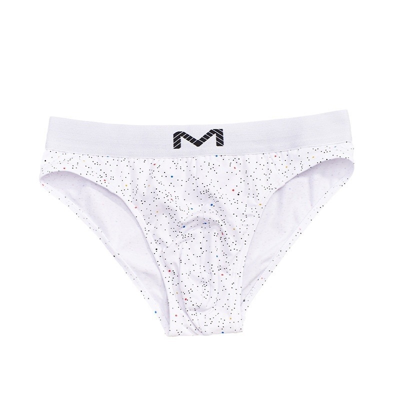 Ανδρικά σλιπ από βαμβάκι με σχέδιο αστέρια, μεσαία μέση, αναπνεύσιμα, 95–100% βαμβάκι