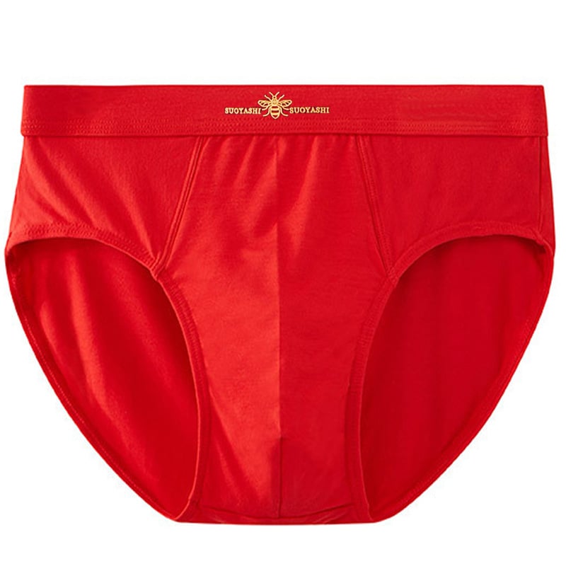 Muške pamučne gaćice, prozračan komfor, srednji pojas, pamučna podstava prepona, za sve sezone