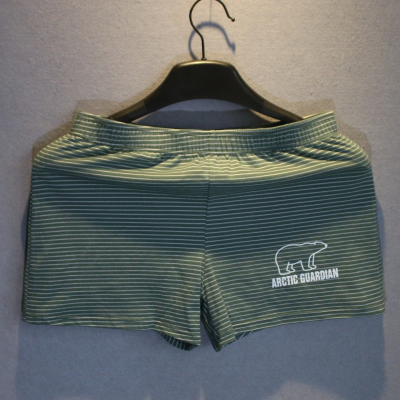 Muške bokserice, pamuk 90–95%, prozračne, srednje visine struka, životinjski uzorak