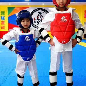 Σετ προστατευτικού εξοπλισμού Ταεκβοντό για ενήλικες, παχύτερος προστατευτικός εξοπλισμός προπονήσεων