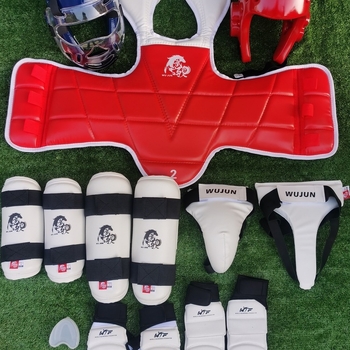 Σετ προστατευτικού εξοπλισμού Ταεκβοντό για ενήλικες, παχύτερος προστατευτικός εξοπλισμός προπονήσεων