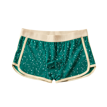 Férfi boxerek, virágos mintázat, pamut 90-95%, légáteresztő, középmagas derekú