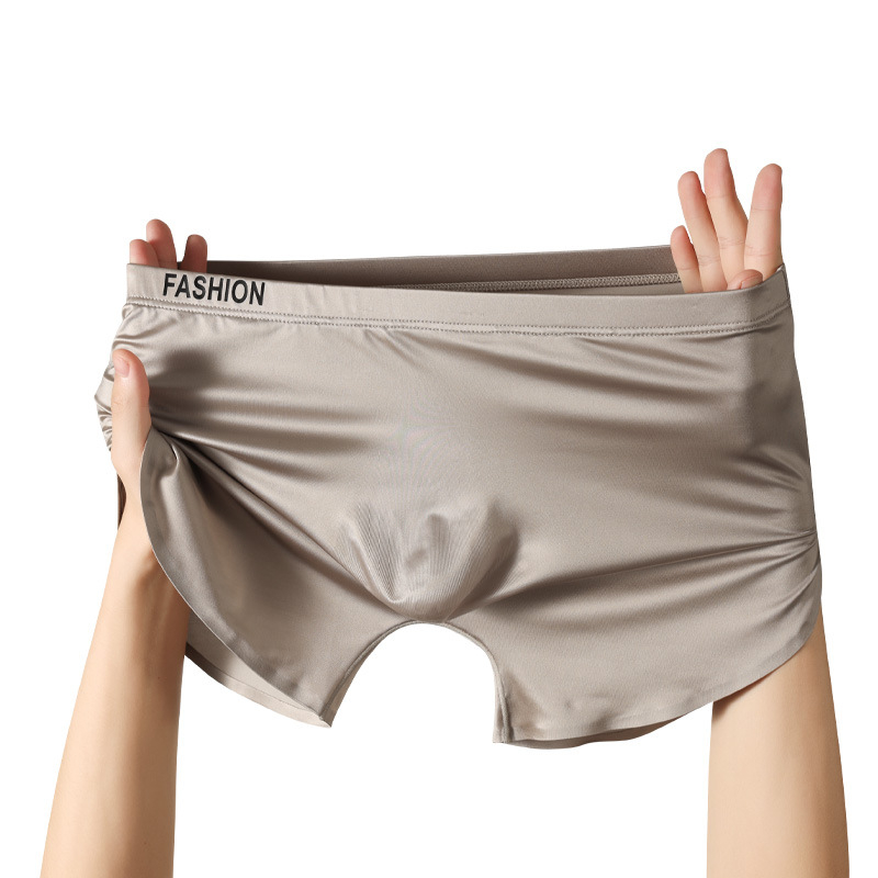Muške boxerice od najlona — srednji pojas, pleteni materijal 31-40D, prozračne, brzo se suše, OEM podrška