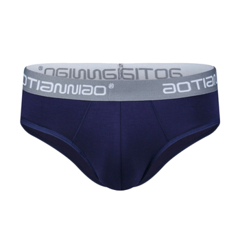 Chiloți bărbătești briefs, respirabili, talie medie, tricot, fibre de celuloză regenerată, căptușeală modal 90–95%.