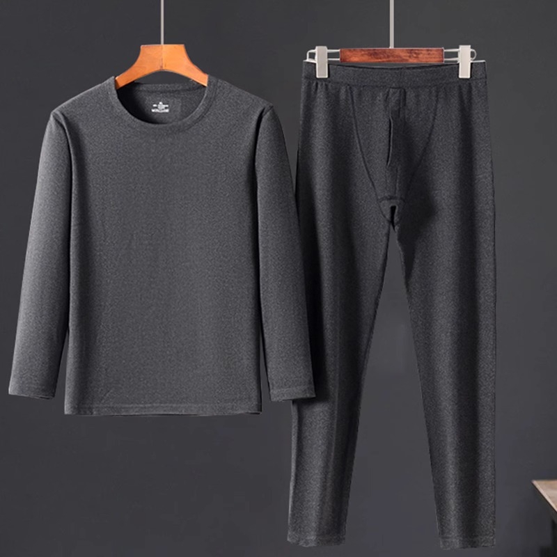 Termo apatinių komplektas žiemai, šilumos generavimas, elastingas, išlaiko šilumą; audinys: kationinis poliesteris, 100% poliesteris, svoris 181-200 g/m2, vieno sluoksnio, vyrams