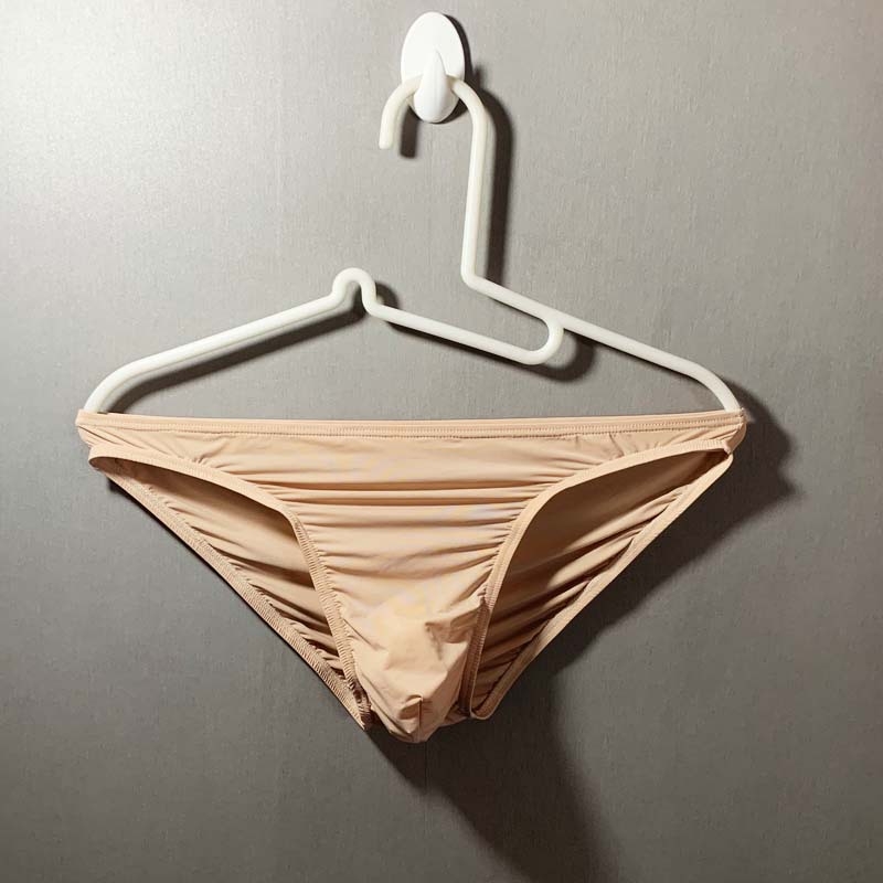 Férfi Ice Silk alsónemű, alacsony derékvonal, lélegző kötött anyag, 70-80% Nylon