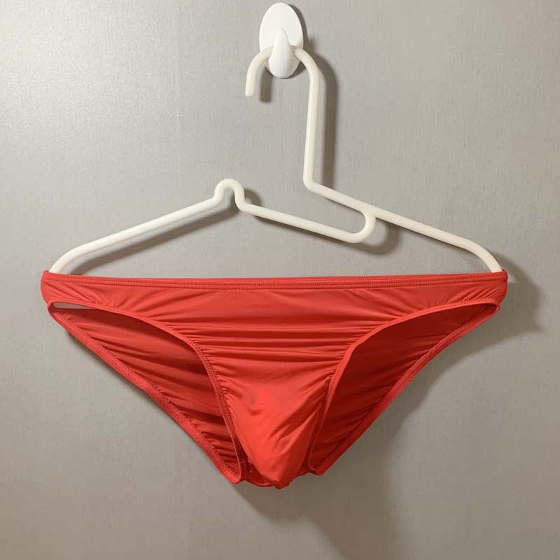 Férfi Ice Silk alsónemű, alacsony derékvonal, lélegző kötött anyag, 70-80% Nylon