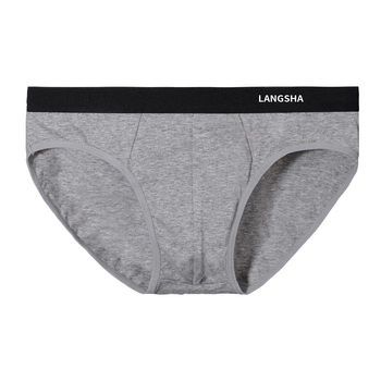 Férfi pamut alsónemű, középmagas derekú, légáteresztő, izzadságot felszívó, kötött anyag