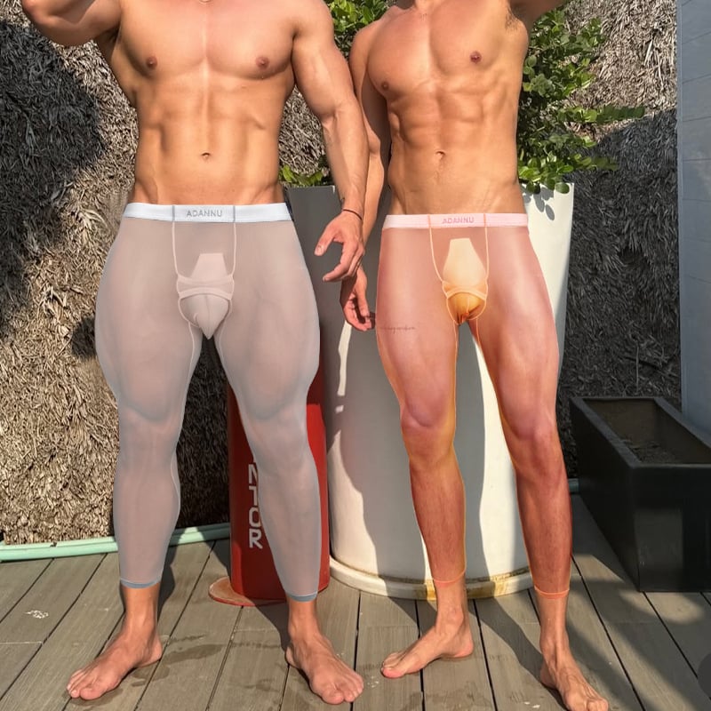 Adannu kvėpuojančios nailono boxer briefs su žemu juosmeniu ir Spandex įdėklu