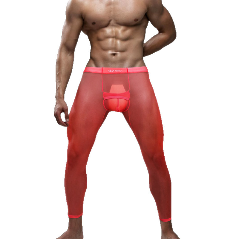 Adannu kvėpuojančios nailono boxer briefs su žemu juosmeniu ir Spandex įdėklu