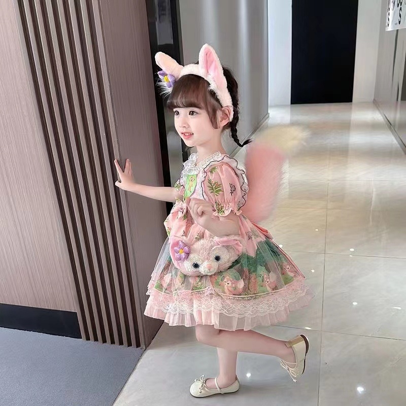 Ling Nabel coadă de anime pentru cosplay, coadă din pluș pentru copii, primăvara 2024