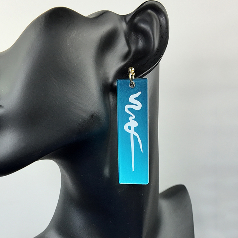 Clips pentru urechi Snake Jade - stil cosplay anime, adulți, primăvara 2025