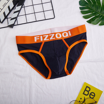 Slipuri bărbați din bumbac, talie medie, respirabile, stil sport