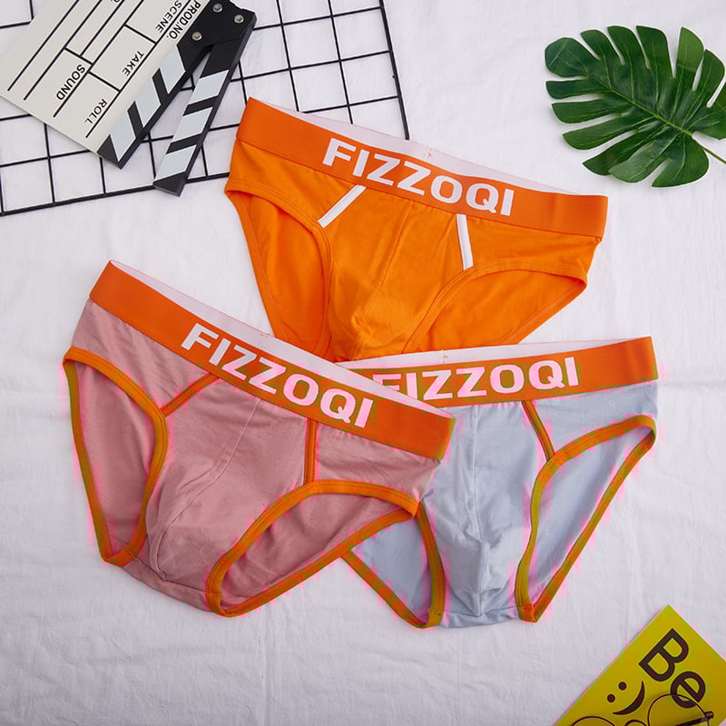 Slipuri bărbați din bumbac, talie medie, respirabile, stil sport